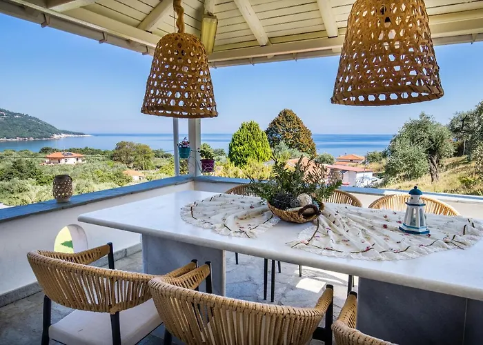 Vista Del Mare Luxury بيت للعطل